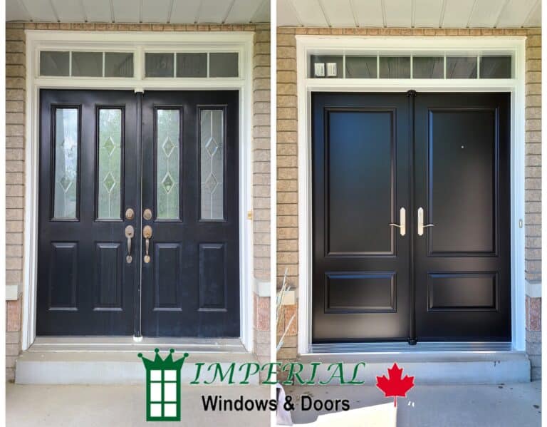 Solid Double Doors installation in Richmond Hill