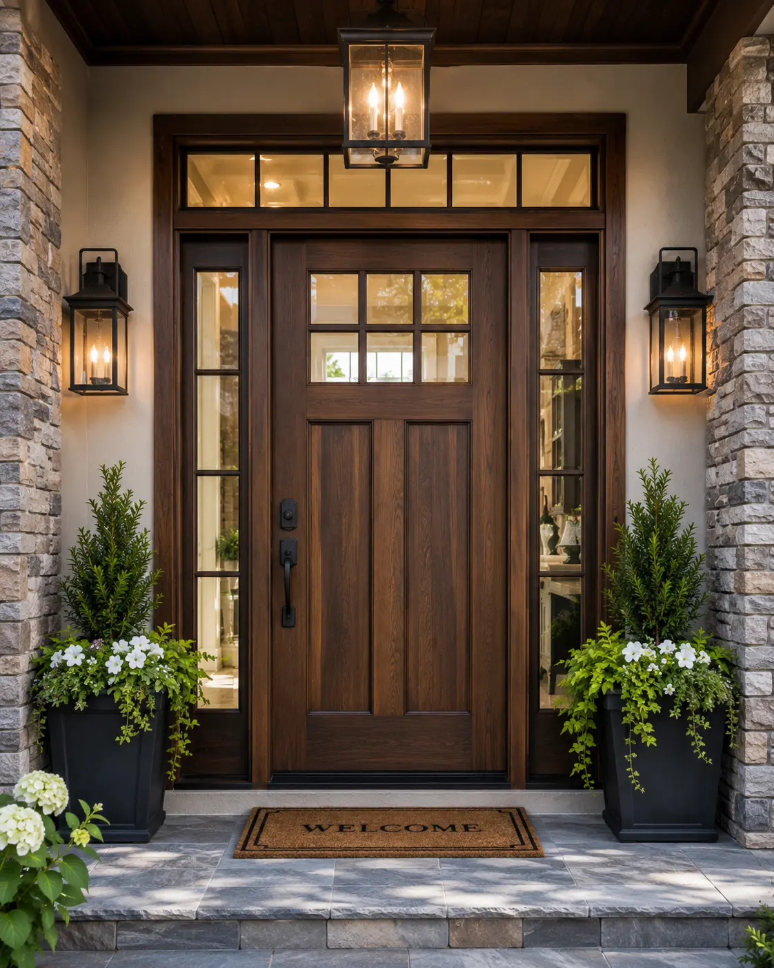 Fiberglass entry doors installation in Caledon