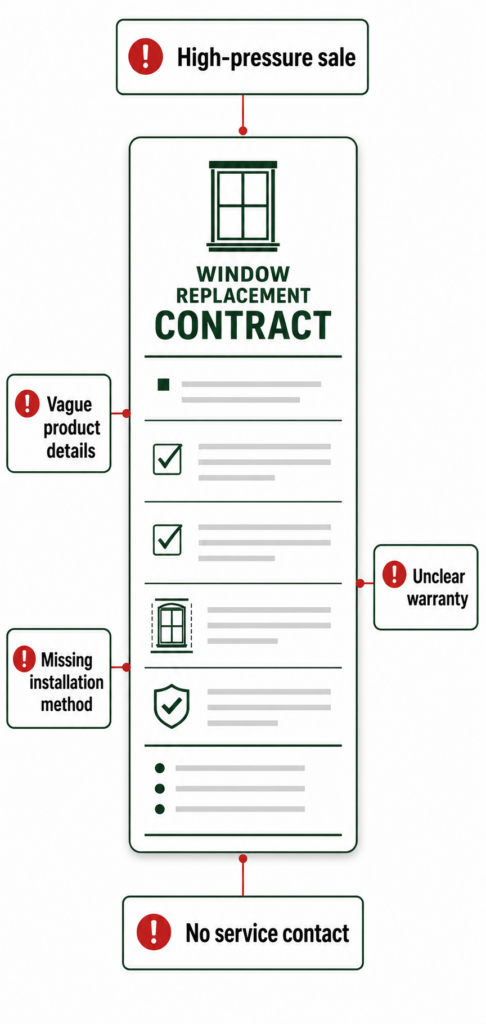 Warning signs to avoid when choosing a window company in Toronto