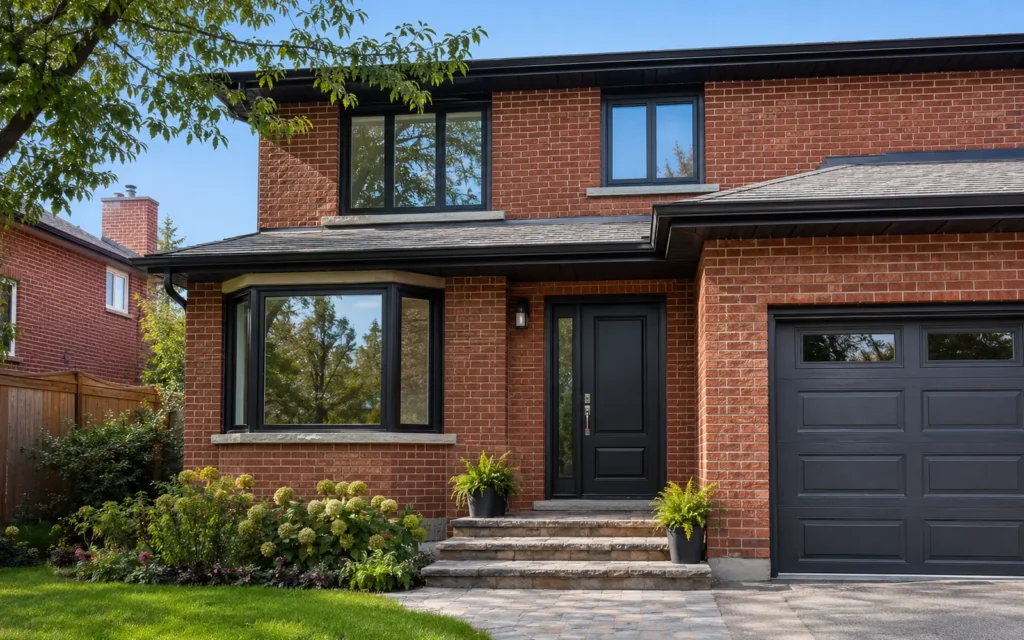 Secure entry door and windows installed by Imperial Windows and Doors