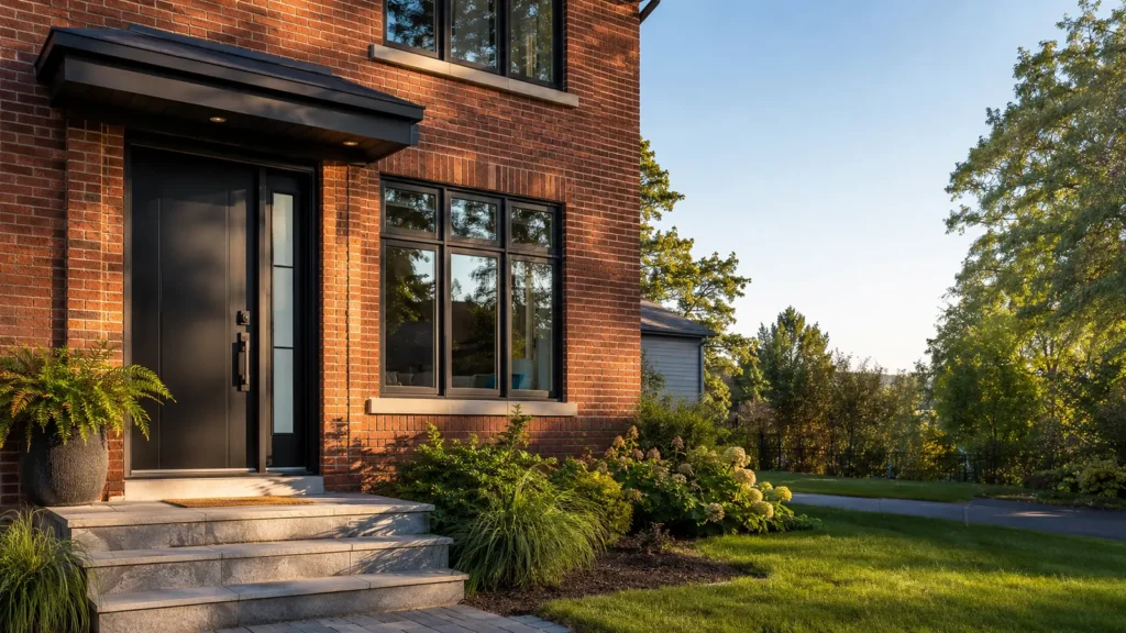 Secure replacement windows and entry door installed in Toronto